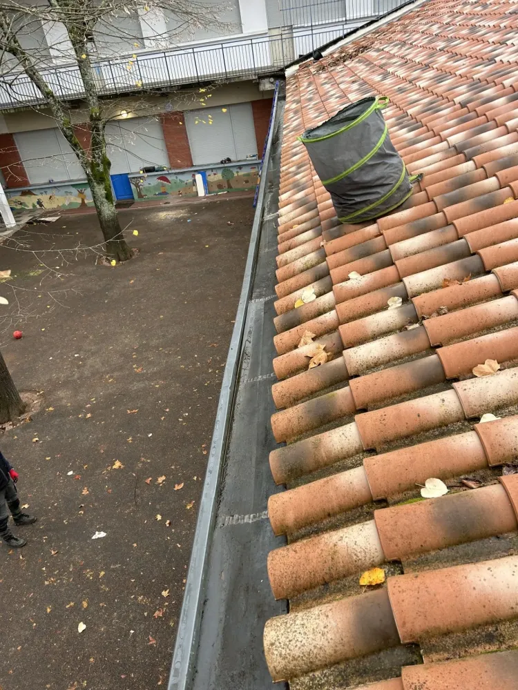nettoyage de gouttières